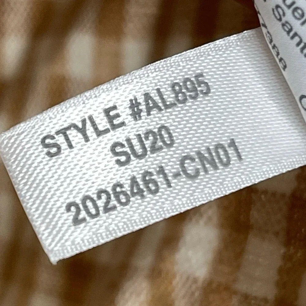 Madewell Linen Dorset Blazer in Gingham Check - Picture 7 of 7